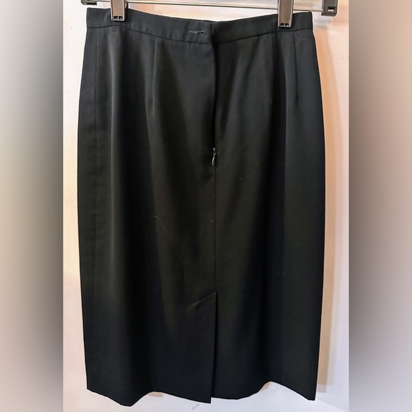 Liz Claiborne collections pencil skirt black size 4 - Picture 2 of 9